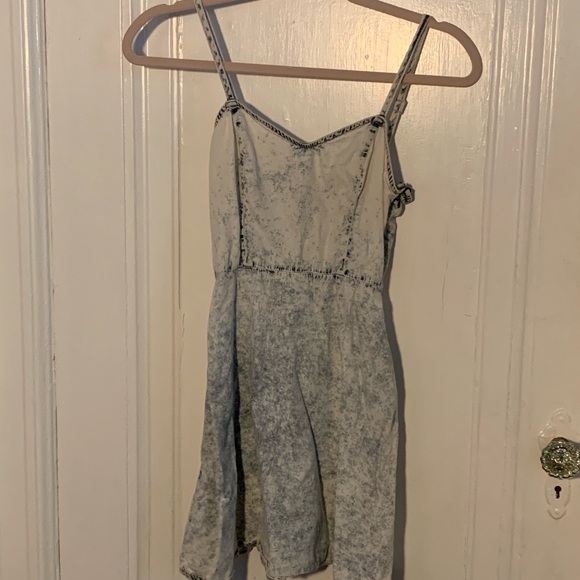 Denim colored Mini dress - Picture 2 of 2